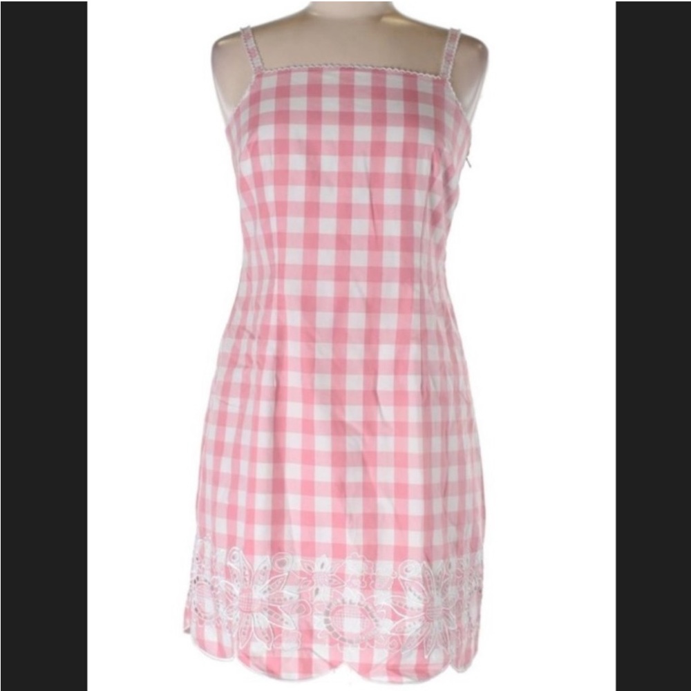 💕Lilly Pulitzer Pink Gingham Sundress💕